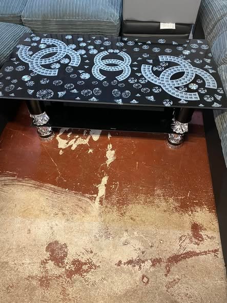 Square Black Coffee Table β Fully Assembled - Image 4