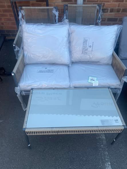 PESARO 4 Seater Sofa Set – Fully Assembled - Image 4