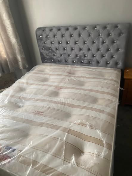 Kingsize Ottoman Bed Frame – Grey | Stylish Storage Bed - Image 2