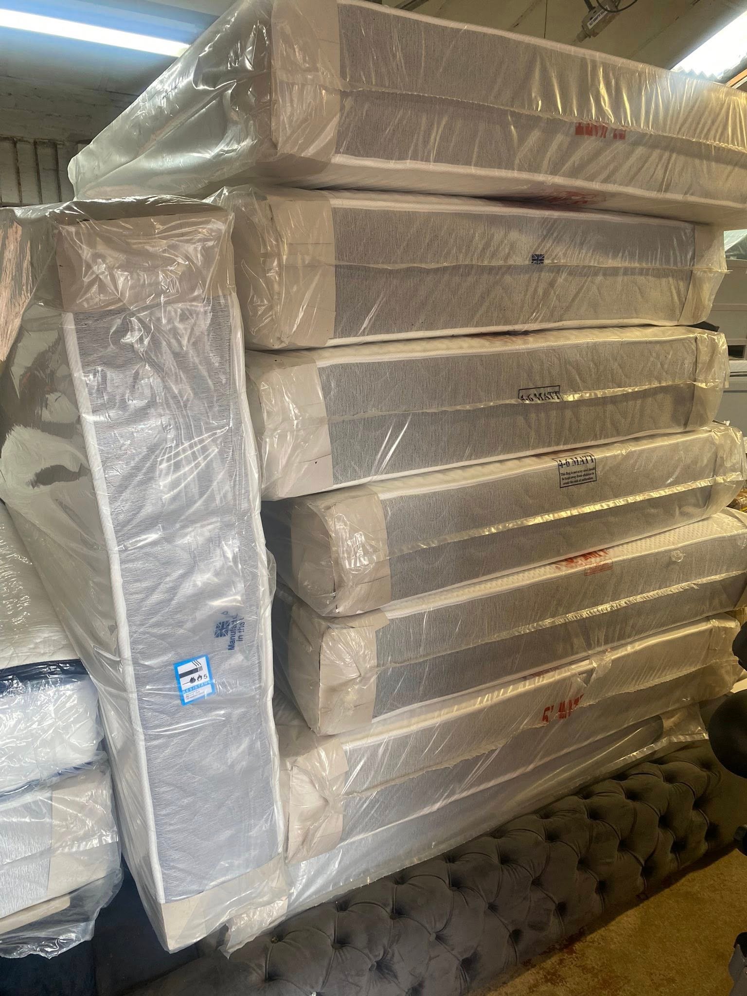 Double 4.6ft Firm Orthopaedic Memory Mattress – 12 Inch - Image 2